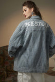 Unisex Jacket Fall Vintage Denim Jacket Women's Clothing