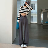 Palazzo Pants Autumn Loose Wide Leg Pants High Waist Casual