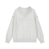 Men Hoodie Hooded Sweater Men's Sleeve Hoodie Top Loose