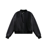 Unisex Jacket Winter Minimalist Flight Suit Cotton-Padded Coat