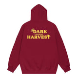 Men Hoodie Printed Pullover Sweatshirt Relaxed-Fit Hoodie Top Spring and Autumn Men