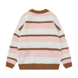 Women Sweater Cardigan Women's Autumn and Winter Loose Love Sweater