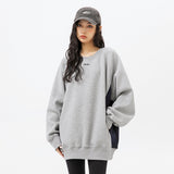 Unisex Hoodie Multi-Color Coat Male Japanese Loose Crew Neck Pullover Sweatshirt