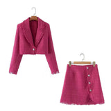 Women Skirt Suit Skirt Autumn and Winter Women's Suit