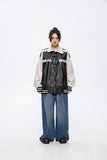 Unisex Jacket Autumn Couple Contrast Color Jacket Women's Clothing
