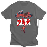 Japanese Akira Synthwave T-Shirt Short Sleeve Spring Fun