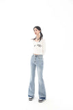 Unisex Pants Autumn Workwear Skinny Jeans