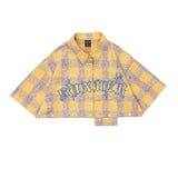 Women T-shirt Short Sleeve Shirt Women's Summer Loose Casual Letter Embroidered Half Sleeve