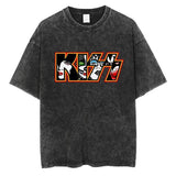 KISS Rock Band Graphic T-shirt Gothic Fashion