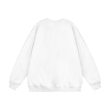 Men Hoodie Printed Crew Neck Sweatshirt Autumn and Winter Leisure Long Sleeve Pullover Men