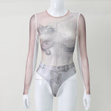 Women Jumpsuit Printed Jumpsuit Top for Women