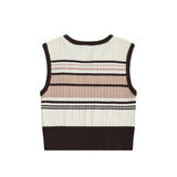 Women Vest Women's Flower Bottoming Shirt Short Sleeveless