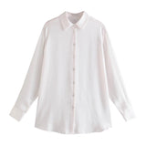 Women T-shirt Fall Women's Clothing All-Matching Printed Shirt