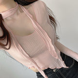 Women's Long Sleeve Shirt Women's V-neck Long Sleeve