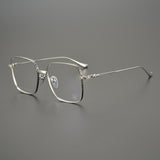 CHH Chrome Hearts Glasses Versatile Ultra Light Pure Titanium Myopia Glasses Frame