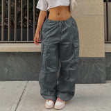 Women Pants Spring and Summer Loose All-Matching Work Clothes Casual Straight Pants