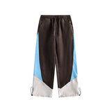 Unisex Pants Autumn Multi-Color Mosaic Casual Trousers