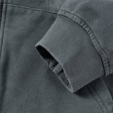 Men Hoodie Autumn and Winter Loose Casual Long Sleeves Distressed Hooded Jacket