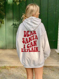 Korean version ins sweater women's loose hooded top shirt jacket