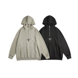 Unisex Hoodie Vintage Casual Hooded Sweater Male and Female Couple Fashion Brand Coat