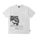 Men T Shirt National Fashion Short-Sleeved T-shirt Summer