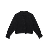 Women Sweater Girls' Autumn Leisure Short Sweater Coat