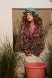 Unisex Jacket Fall Paisley Hooded Coat Women's Clothing