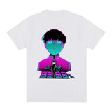 Mob Psycho 100 Vintage T-shirt Shigeo Kageyama Harajuku