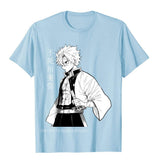 Classic Photo Sanemi Demon Anime Premium Cotton