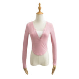 Women T-Shirt Long-Sleeved T-shirt Women's Autumn Design Blouse Bottoming Shirt