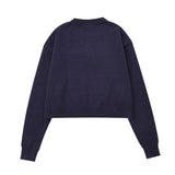 Women Sweater round Neck Sweater Girls' Sweater Autumn Casual Long Sleeve