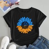 Ukraine Girl Clothes Jersey Ukrainian Flag Tshirt Women