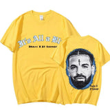 Rapper Drake Graphic Print T-shirt Men's T-shirt
