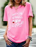 Women's Independence Day T Shirt Pattern Printed Short-Sleeved T-shirt