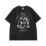Men T Shirt Old Bear Short Sleeve T-shirt Men and Women Hip-Hop Fashionable Brand Couple