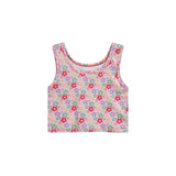Women's Vest Full Printed Sleeveless Vest Women's Summer Casual Short Sling