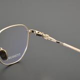 CHH Chrome Hearts Glasses Ultra Light Pure Titanium Small Frame Vintage Glasses Frame