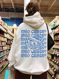 Korean version ins sweater women's loose hooded top shirt jacket