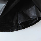 Women Skirt PU Leather Women's Fall Winter Skirt Anti-Skirt