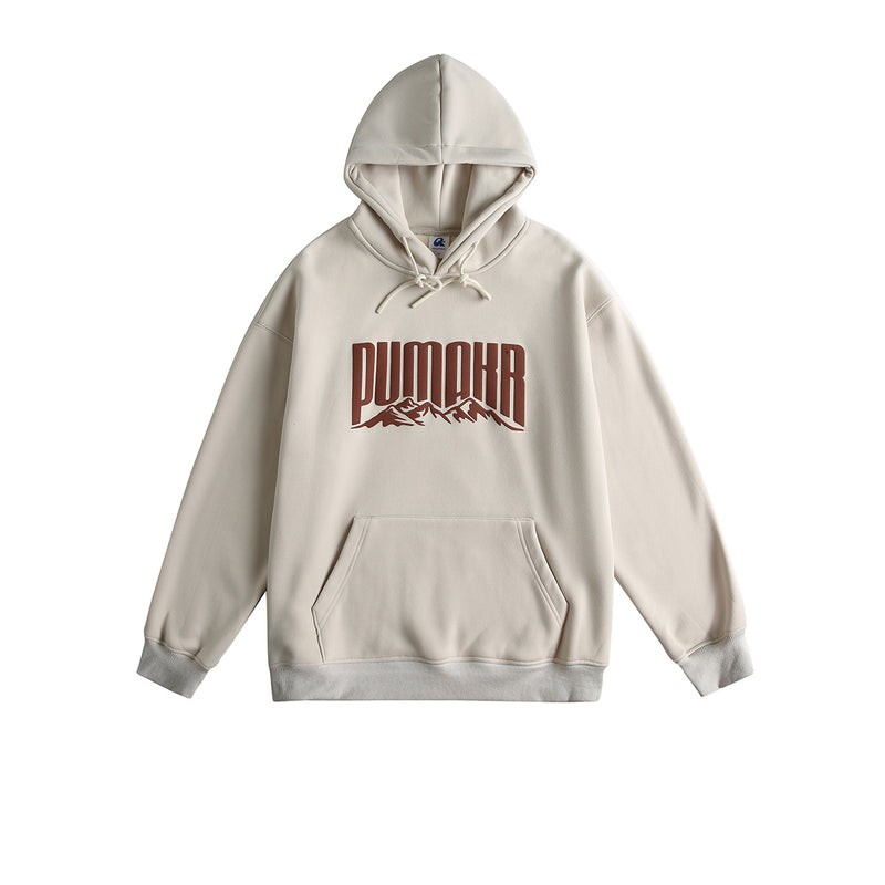 Unisex Sweater Winter Suede Printed Sweater