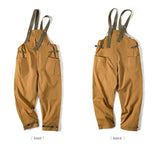 Men Pant Loose Casual Suspender Trousers Men's Pants Retro Overalls