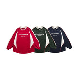 Unisex Hoodie Baseball Shirt Coat Men's and Women's Pullover Sweater Loose