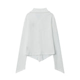 Women Long Sleeve T-Shirt T-shirt Girls Autumn American Embroidery Cardigan Top