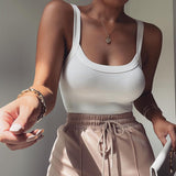 Women Jumpsuit Summer Sexy Slim Fit Sleeveless Jumpsuit Women