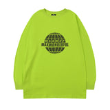 Men Long Sleeve Shirt Street round Neck Long Sleeve T-shirt Men and Women Hip Hop College Style