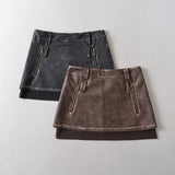 Women Skirt Women's Retro High Waist Slim-Fit Skirt