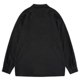 Men's Long Sleeved T Shirt Angel Character Printed Long Sleeve Shirt Men's Ins Trendy Loose Letters
