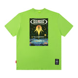 Men T Shirt Retro Short Sleeve T-shirt Men and Women Ins Style