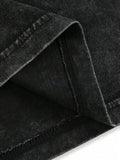 Loose Fit Men's Letter Print Round Neck