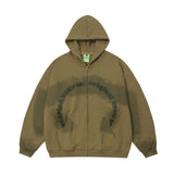 Men Hoodie Hooded Jacket Men Loose-Fitting Autumn/Winter Wear